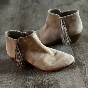Sam Edelman Paige Suede Fringe Bootie